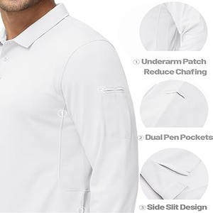 Última llegada Polo para hombre para uso diario Cómodo transpirable de alta calidad con precio bajo bordado por vestido deportivo - Product Image 4