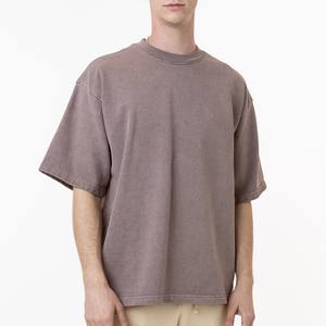 Camisetas de Algodón 100% Personalizadas, Sostenibles, Lisas, de Alta Calidad, Ropa de Verano para Hombre, Camisetas Extra Grandes Unisex - Product Image 3