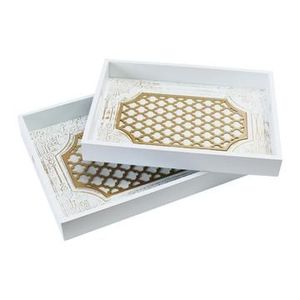 Bandeja de madera de teca natural duradera Calidad de construcción Premium - Product Image 3