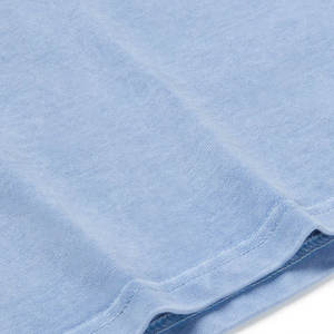 Streetwear surdimensionné en coton pour hommes, t-shirt vierge à col ras du cou et épaules tombantes, poids lourd 300GSM pour hommes - Product Image 3