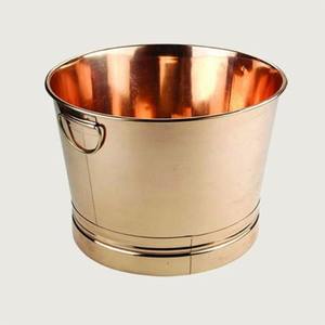 Grand seau à glace en métal avec poignée, parfait pour les fêtes, les pique-niques et les événements en plein air, gardant les boissons froides pendant des heures - Product Image 5