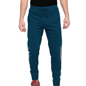 กางเกงทรงตรงสำหรับผู้ชายแบบลำลองเอวสูงผ้าใบสีทึบกันน้ำกางเกงของผู้ชายลายทางโค้งตรง - Product Image 4