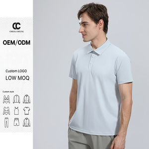 Cheuk Cheung Unisex Polo Shirt Custom Sportwear Padel <b>Golf</b> Jersey Moisture Wicking V-neck Short Sleeve Tennis Apparel Regular - Product Image 6