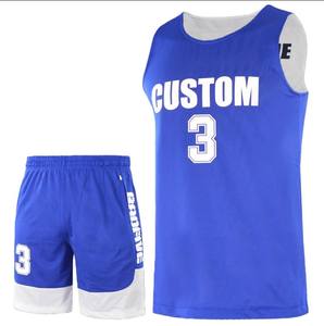Tenue de basket-ball TATAPAK neuve, 100 % polyester, séchage rapide et respirante, lavable pour les équipes, ensembles, MOQ 10 - Product Image 1