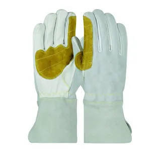 Fireproof Gloves For Welding Leather Welding Gloves Professional Cowhide Heat Resistant Gloves