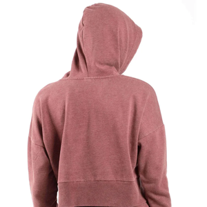 Sweat-shirt à capuche en molleton surdimensionné décontracté pour femmes, personnalisé en gros, à manches longues, à capuche, en sherpa - Product Image 6