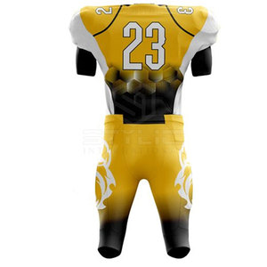 Uniforme de fútbol americano personalizado de peso ligero Nuevo estilo Uniforme de fútbol americano de color personalizado - Product Image 2