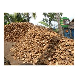 Demi-coquille de noix de coco naturelle Coquille crue du Vietnam pour la production de bougies d'artisanat d'art et l'utilisation organique d'ornement à la maison - Product Image 2