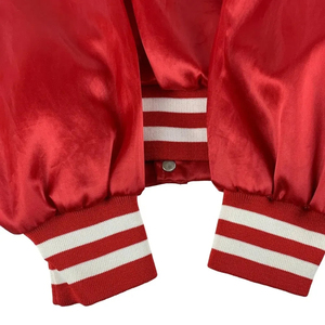 Chaquetas Bomber Personalizadas al por Mayor para Hombre, Chaqueta Cortavientos con Cremallera, Chaqueta Bomber Universitaria con Logotipo y Texto Cosido Personalizado - Product Image 3