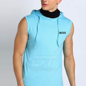 New Style Men's Fitness <b>Hoodies</b> 2025 New Design Basics Cotton Blended Men's Fitness <b>Hoodies</b> - Product Image 5