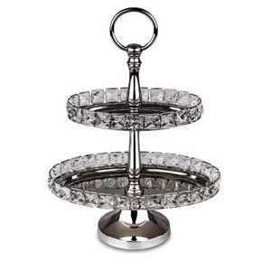 Hotel restaurante fiestas decoración oro soporte de Metal mármol superior Venta caliente Cupcake postre servidor soporte de Metal - Product Image 5