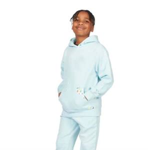Survêtement empilé décontracté pour enfants-Ensemble élégant à capuche et pantalon de jogging-Idéal pour la récréation et la détente - Product Image 4