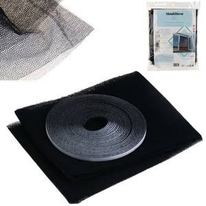 Moustiquaire de fenêtre noire 150x150 avec service de découpe sur mesure et traitement répulsif RPE - Product Image 2