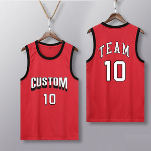Maillots de basket-ball personnalisés pas cher vêtements de basket-ball par sublimation personnalisés maillot de basket-ball respirant à séchage rapide fabriqué en usine - Product Image 2