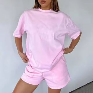 light <b>weight</b> Casual Wear <b>Women</b> Cotton T Shirt Short <b>Set</b> Top Selling Summer Wear Twin <b>Set</b> <b>for</b> Ladies In Cheap Price Shorts <b>sets</b> - Product Image 5