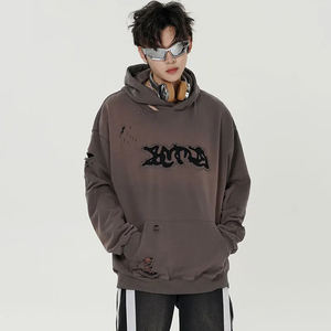 Sudaderas Ligeras para Hombre con Efecto Desgastado, Básicas, de Mezcla de Algodón, Precio al por Mayor, Calidad Premium, Sudaderas con Efecto Desgastado en Venta - Product Image 6