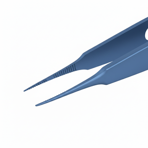 Microfórceps de Titanio, Instrumentos Quirúrgicos Oftálmicos, Mango Redondo, Fenestrados, para Ligadura, Microcirugía - Product Image 2