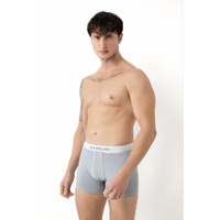 Calzoncillos Bóxer para Hombre, Ultra Suaves y Transpirables, 100% Algodón, Corte Medio, Diseño Sin Costuras, Paneles de Malla Ventilada, Gestión de la Humedad, Ecológicos