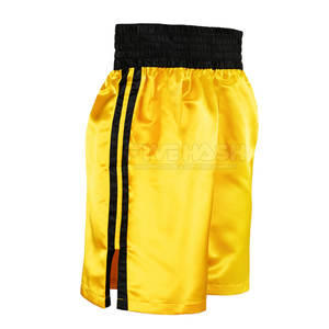 กางเกงชกมวยไทยและมวยสากลเอวยางยืด รุ่น Pro Training ออกแบบได้ตามต้องการ - Product Image 6