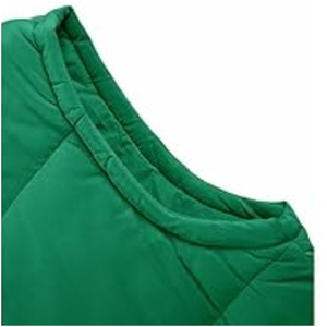 Nuevas chaquetas de chaleco de color único 2025 con cuello levantado, chaquetas de invierno hinchadas para calentar el cuerpo - Product Image 4