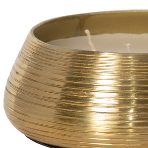 Bol de cire doré en métal décoratif de haute qualité pour mariage, Noël, maison, prix de gros - Product Image 4