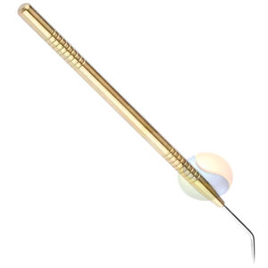 Rehausseur de cils en acier inoxydable noir mat de qualité supérieure, logo personnalisé, outil de beauté réutilisable, outils de rehaussement de cils noir mat de luxe - Product Image 3