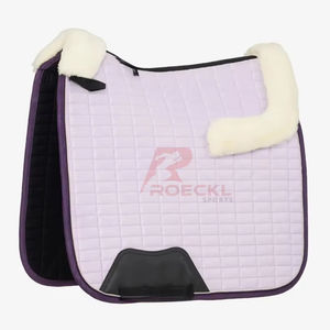 2025 Top vente en gros tapis de selle de cheval anglais matériau Durable avec doublure en tissu doux tapis de selle de cheval confortable - Product Image 1