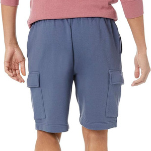 New Sale Sportswear Men Cotton Casual Fleece <b>Jogger</b> <b>Shorts</b> Zipper Pockets Workout Gym Sweat gym <b>Shorts</b> - Product Image 6