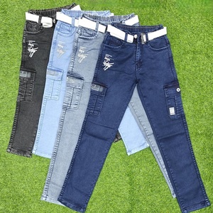 Jeans délavés vintage de haute qualité pour garçons, approvisionnement en vrac, look vintage décontracté, vente directe du vendeur - Product Image 1