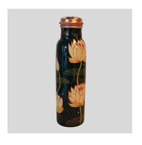 High Demanding Leak Proof Printed <b>Copper</b> <b>Bottle</b> Premium Quality Custom Printed Enamel Designer <b>Bottle</b> - Product Image 1