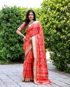 ผ้าส่าหรีพิมพ์ลายดิจิทัลเบอร์รี่ใหม่ล่าสุด - Product Image 3