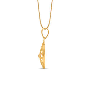 Pendentif plaqué or rhodié 18 carats avec perle d'eau douce et diamant moissanite, bijoux de fiançailles vintage tendance - Product Image 5