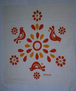 Paño de Cocina Amarillo Suave y Grueso 100% Algodón, Ecológico, con Estampado Floral, de Secado Rápido, para Uso Doméstico, Desechable y Sostenible - Product Image 4