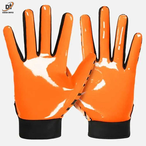 Guantes de fútbol americano impresos personalizados OEM Último estilo impermeable para deportes Precio caliente Oferta superior - Product Image 4