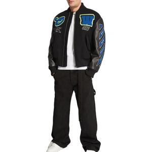 Street Wear <b>Old</b> Fashion Men 2025 Jacket Back to School Student Men's Letterman Jacket <b>Vintage</b> Versity Jacket - Product Image 2