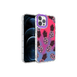 Coque de téléphone en silicone rigide anti-traces de doigts JoieCreatif de luxe pour iPhone 13 Pro Max, protection de l'appareil photo à motifs cool inspirée de l'INS - Product Image 1