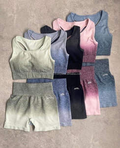 ชุดออกกำลังกายผ้าฝ้ายสำหรับผู้หญิงไซส์ใหญ่ ลายพิมพ์น้ำหนักเบา ผ้าฝ้าย 100% พิมพ์ลาย HD ซิปยาวเต็มตัว ทรงปกติ ยืดได้สี่ทิศทาง - Product Image 2