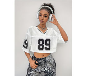 เสื้อเจอร์ซีย์อเมริกันฟุตบอลคุณภาพพรีเมียม OEM ใหม่ ปี 2025 สำหรับฝึกซ้อม แบบตาข่ายสั่งทำพิเศษ ทรงโอเวอร์ไซส์ - Product Image 1