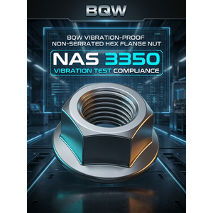 Écrou de blocage hexagonal certifié NAS 3350 M5-M12 en acier inoxydable et acier au carbone, anti-vibration et anti-desserrage - Product Image 5