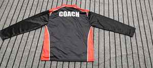 Chaqueta Deportiva Acolchada para Hombre con Cierre Completo y Cuello Alto, Logotipo del Equipo Bordado en la Parte Delantera - Product Image 5