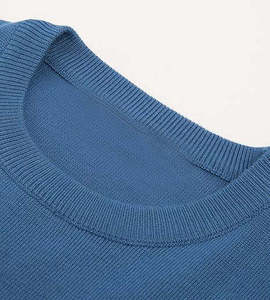 Pulls pour hommes à col rond surdimensionnés brodés, best-sellers, 100% coton, impression numérique, pull d'hiver en vente - Product Image 4