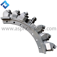 Tambour de fraisage de bonne qualité Segments de tambour de fraisage séparés WR2500S partie droite des supports de dents BNT11-22 188119
