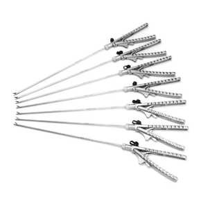 Pince porte-aiguille droite en forme de pistolet réutilisable chirurgicale de 5mm Instrument laparoscopique - Product Image 1