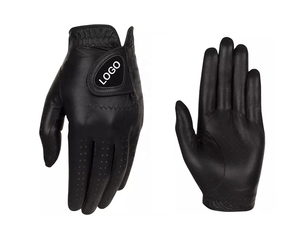 Vente chaude de gants de golf en cuir de vache à la mode pour hommes confortables et élégants en cuir véritable du Pakistan pour une utilisation à la main - Product Image 1