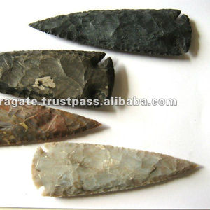 Puntas de flecha de ágata india, venta al por mayor - Product Image 1