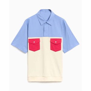 Últimas tendencias de verano Transpirable 100% Algodón para Polos para hombres Camiseta de solapa de manga larga de punto multicolor - Product Image 1