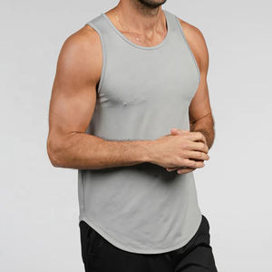 Camiseta sin mangas de algodón de alta calidad para hombre de verano OEM camiseta sin mangas para hombre de gimnasio de talla personalizada camiseta sin mangas para hombre - Product Image 1