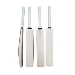 Traditionally shaped and styled Short Handle Sports Plain Kashmir Willow Cricket Bat