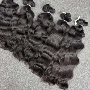 Vente en gros Extensions de cheveux humains bruts Natural wave dans la trame de la meilleure source de qualité - Product Image 5