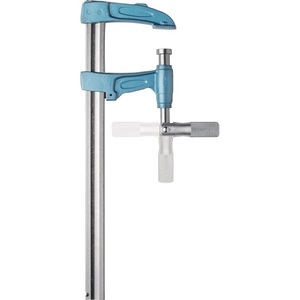 URKO Weld Holders Screw Clamp 4003-H with 400mm Clamping Range 120mm Throat Depth 35 X 8 mm Metal Folding Handle - Product Image 1